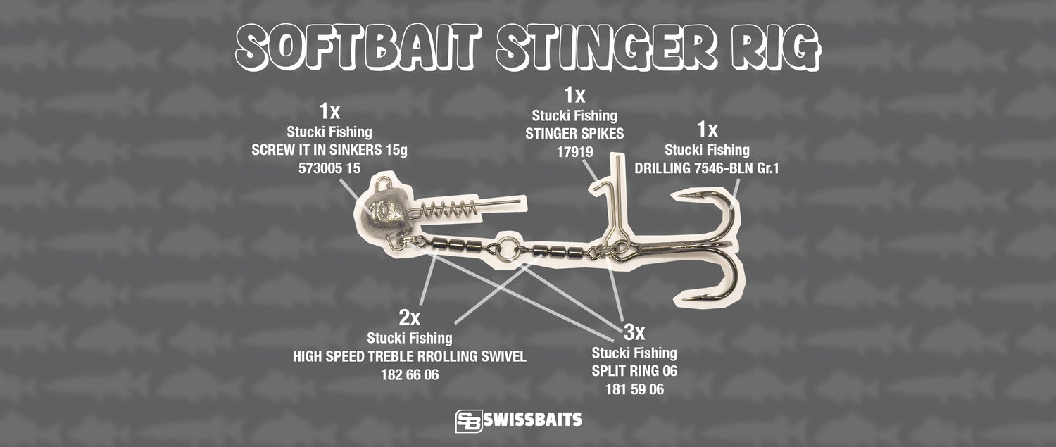 DIY Softbait Stinger Rig