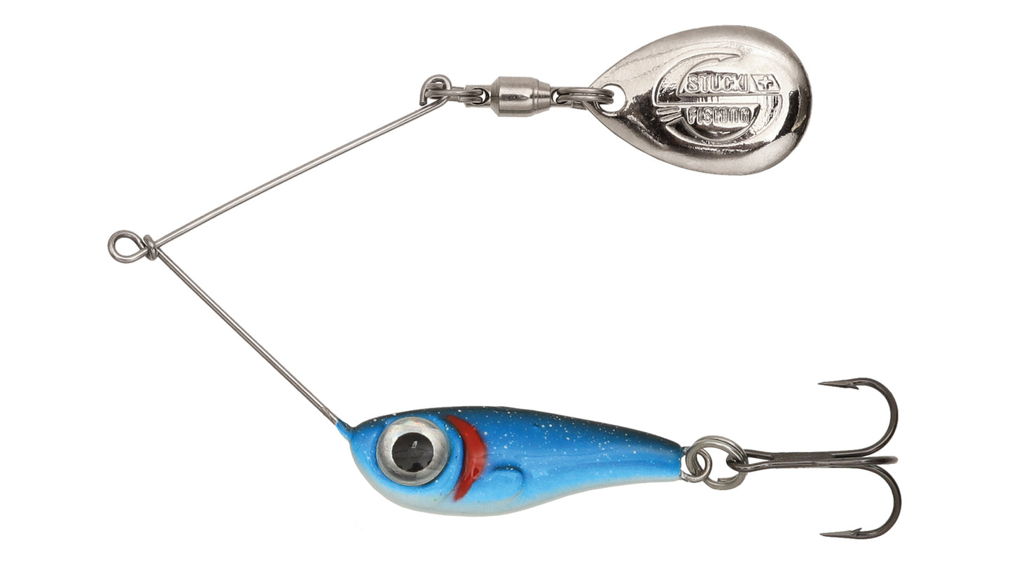Fanatic Topscorrer Spinnerbait Stucki Fishing Blue