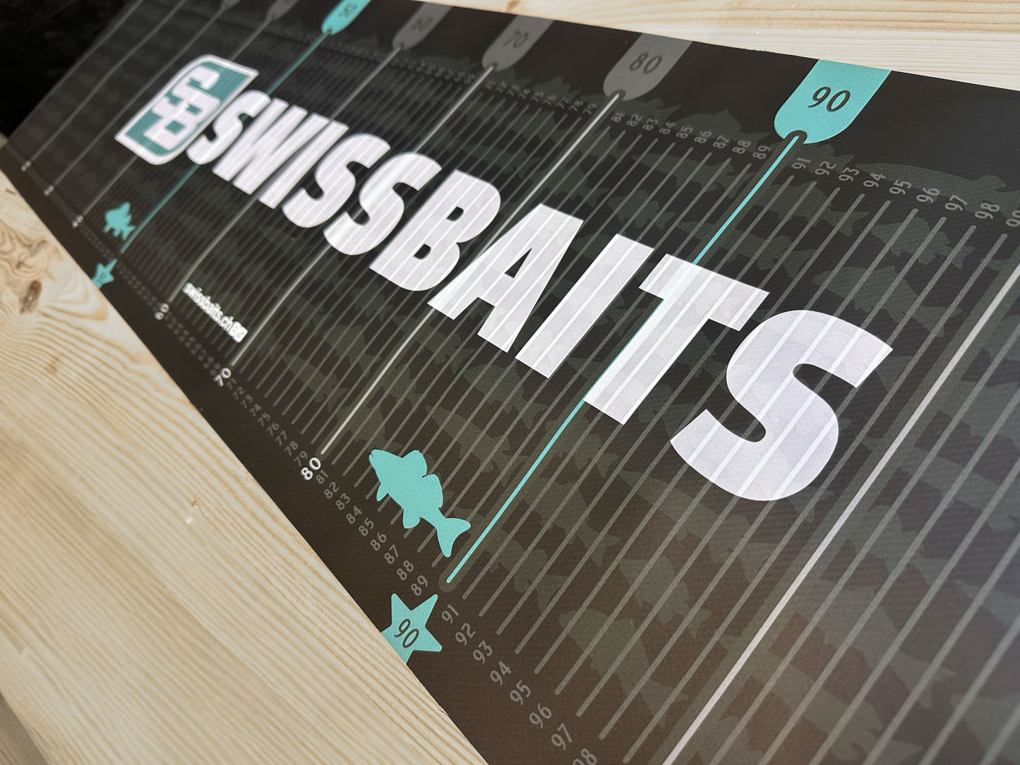Swissbaits PRO Massband Matte 30x130cm Swissbaits.ch