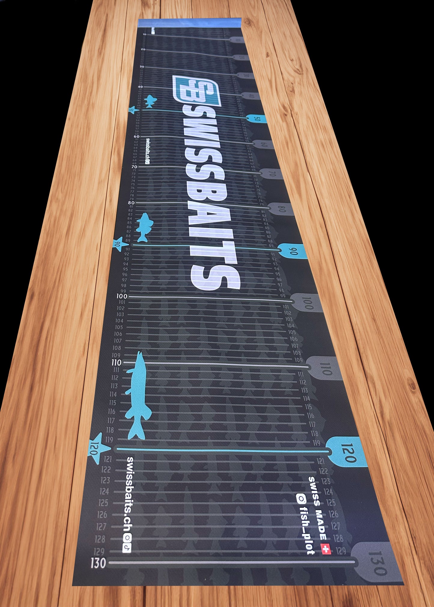 Swissbaits PRO Massband Matte 30x130cm Swissbaits.ch