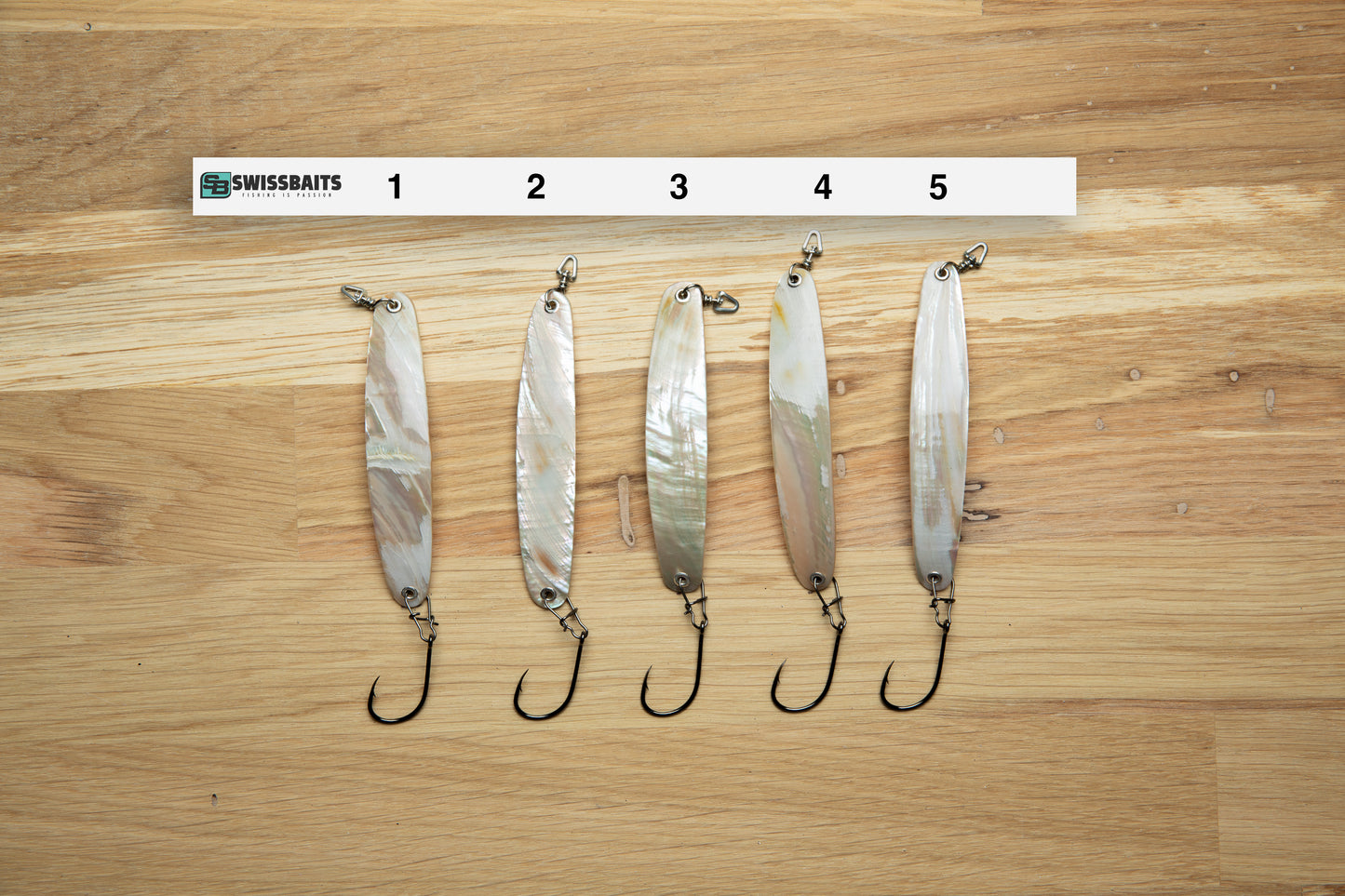Rainbow Premium Perlmutt-Spange 9cm Perlmuttspangen.ch