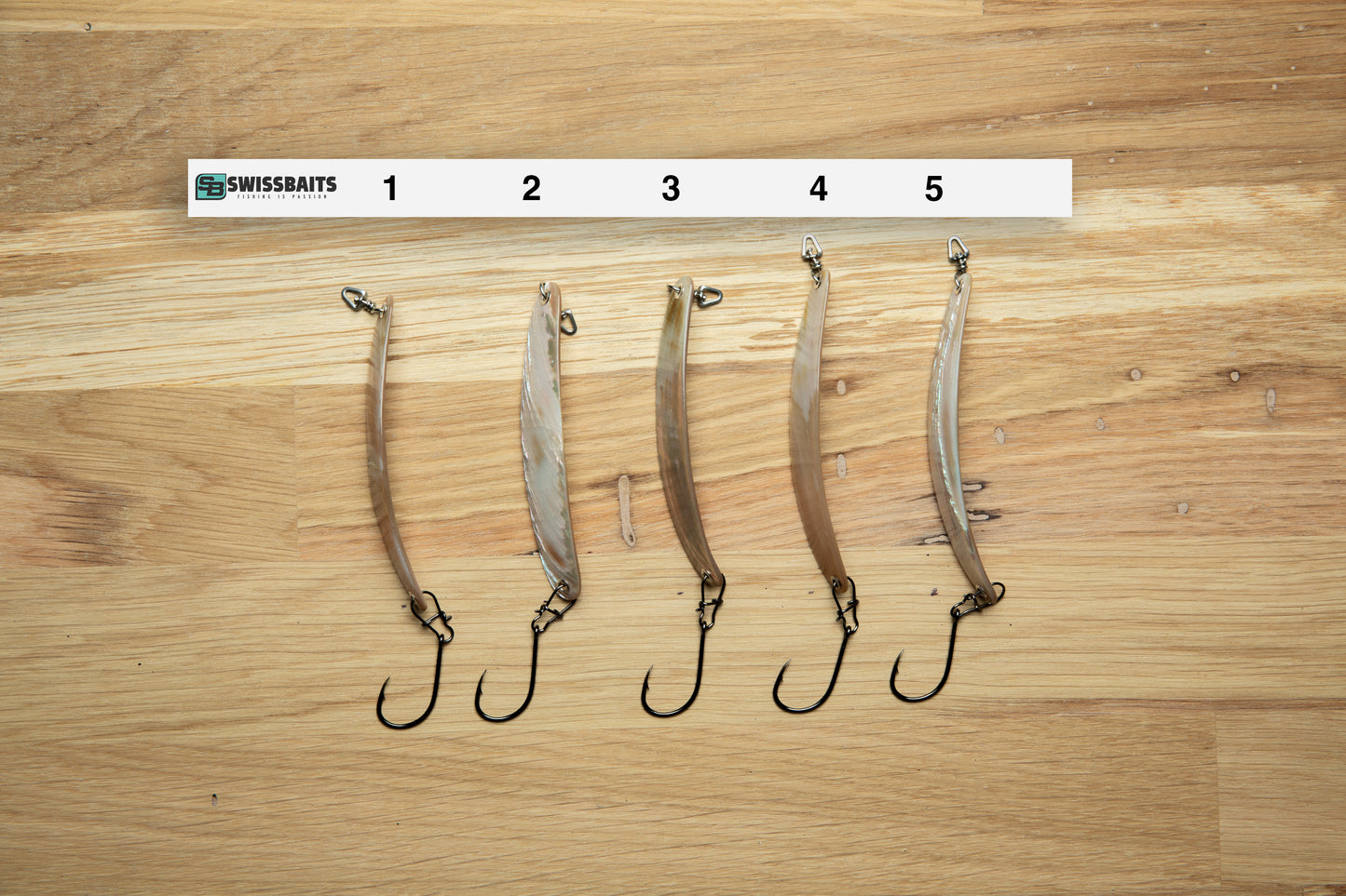 Rainbow Premium Perlmutt-Spange 9cm Perlmuttspangen.ch