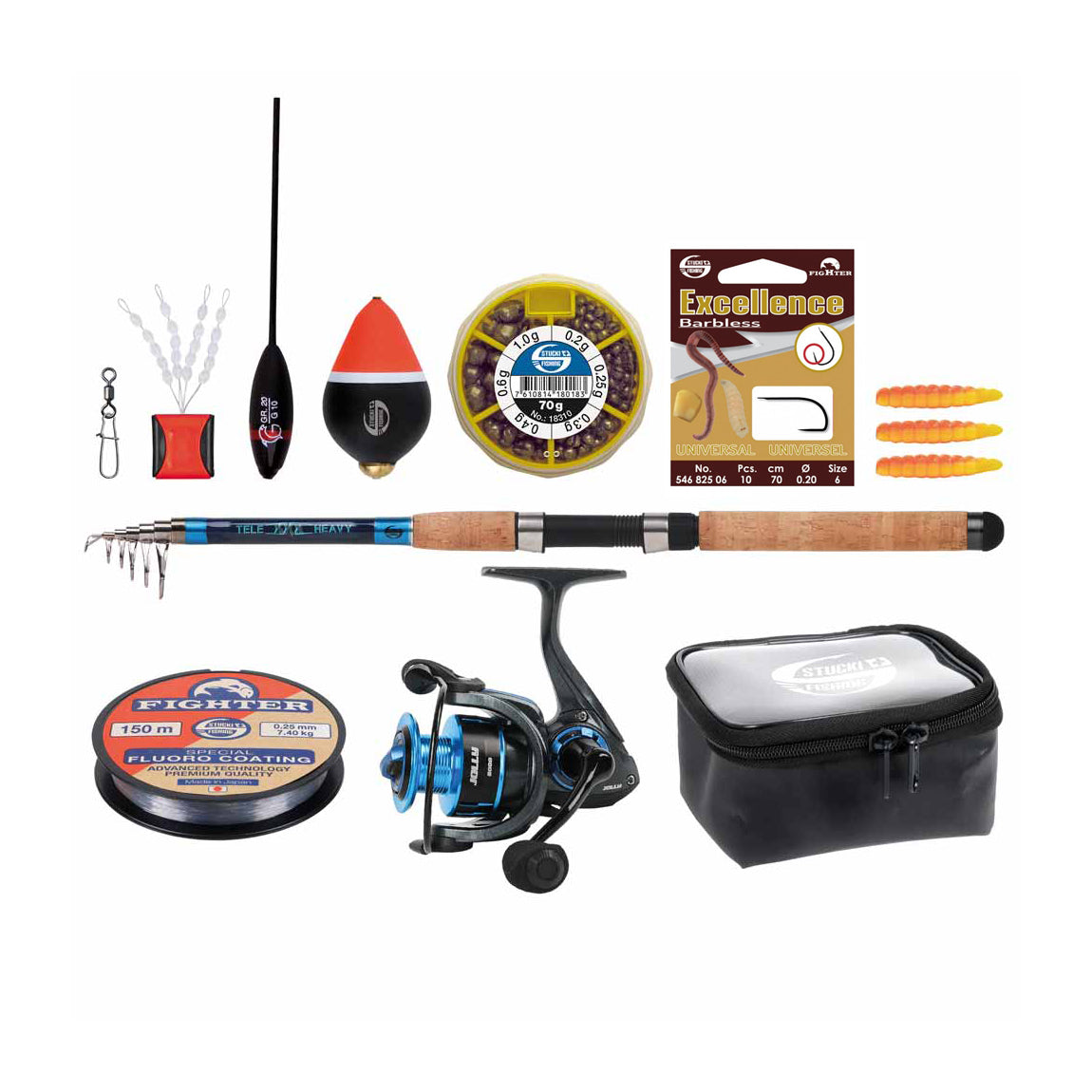 Bergsee Starter-Set Tele 360 Stucki Fishing