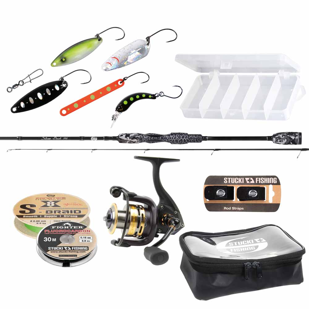 Ultraleicht Spoon Combo Starter-Set Stucki Fishing