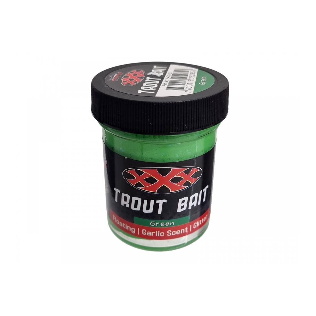 Forellenteig / Trout Bait Stucki Fishing Grün/Knoblauch