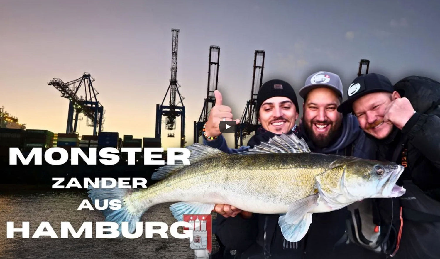 Schweizer Angler fängt Ausnahme-Zander im Hamburger Hafen!