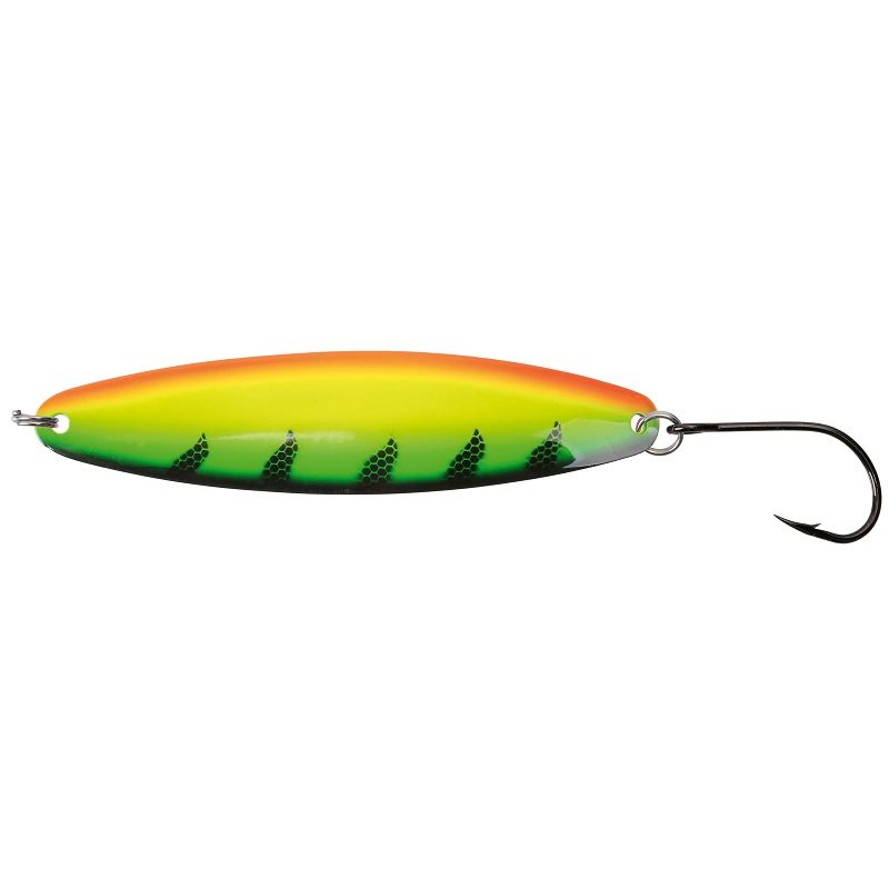 Trout Stagger Schlepplöffel 10cm  Stucki Fishing Fire Tiger UV  