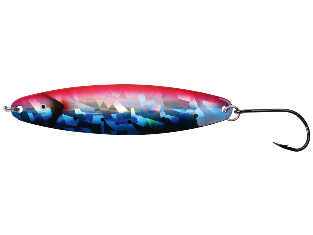 Trout Stagger Schlepplöffel 10cm  Stucki Fishing Pink Blue UV  