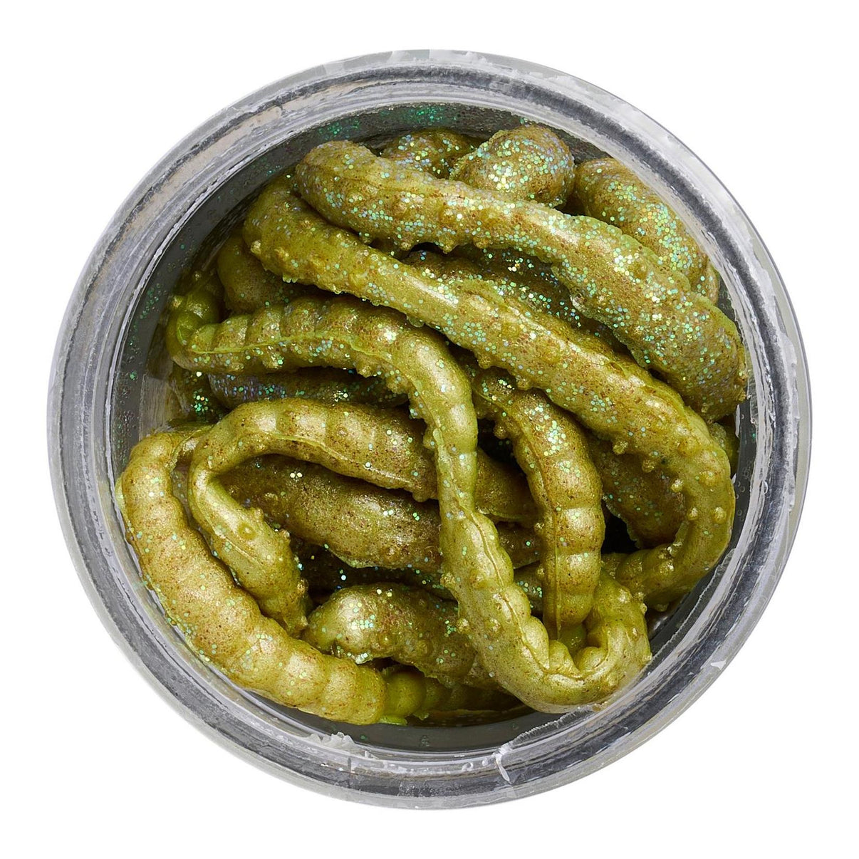 Berkley PowerBait Honey Worm Kunstmade Berkley Yellow Scales