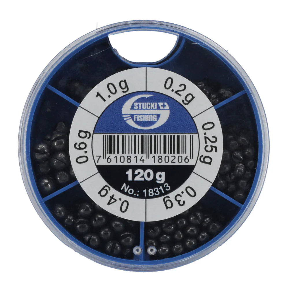 Bleischrot 120g  Stucki Fishing Fein  