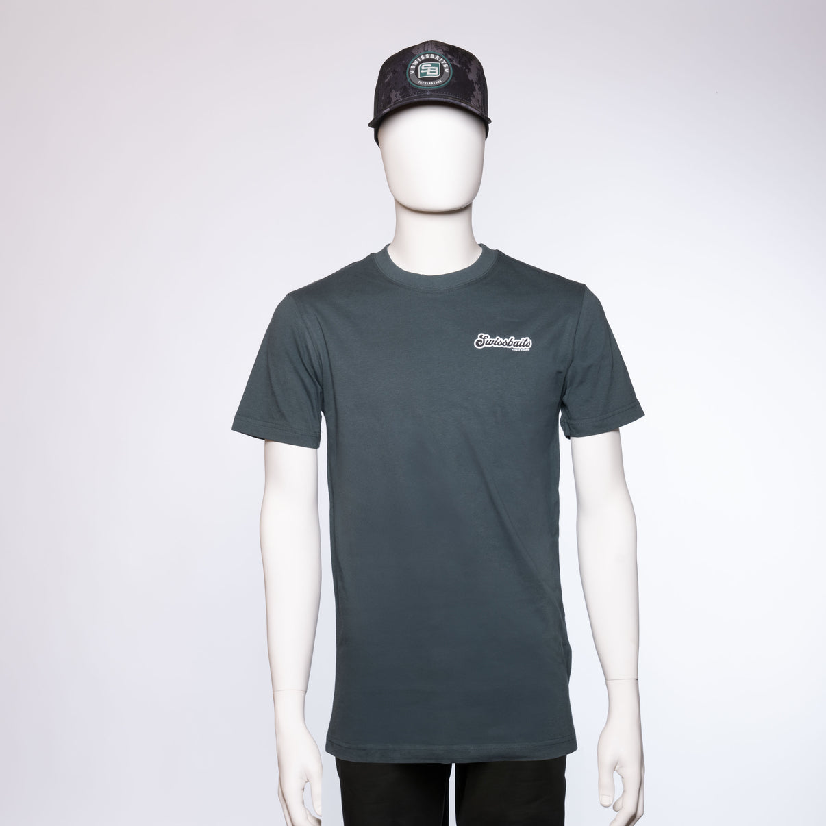 Kurzarm T-Shirt Swissbaits Green Swissbaits.ch