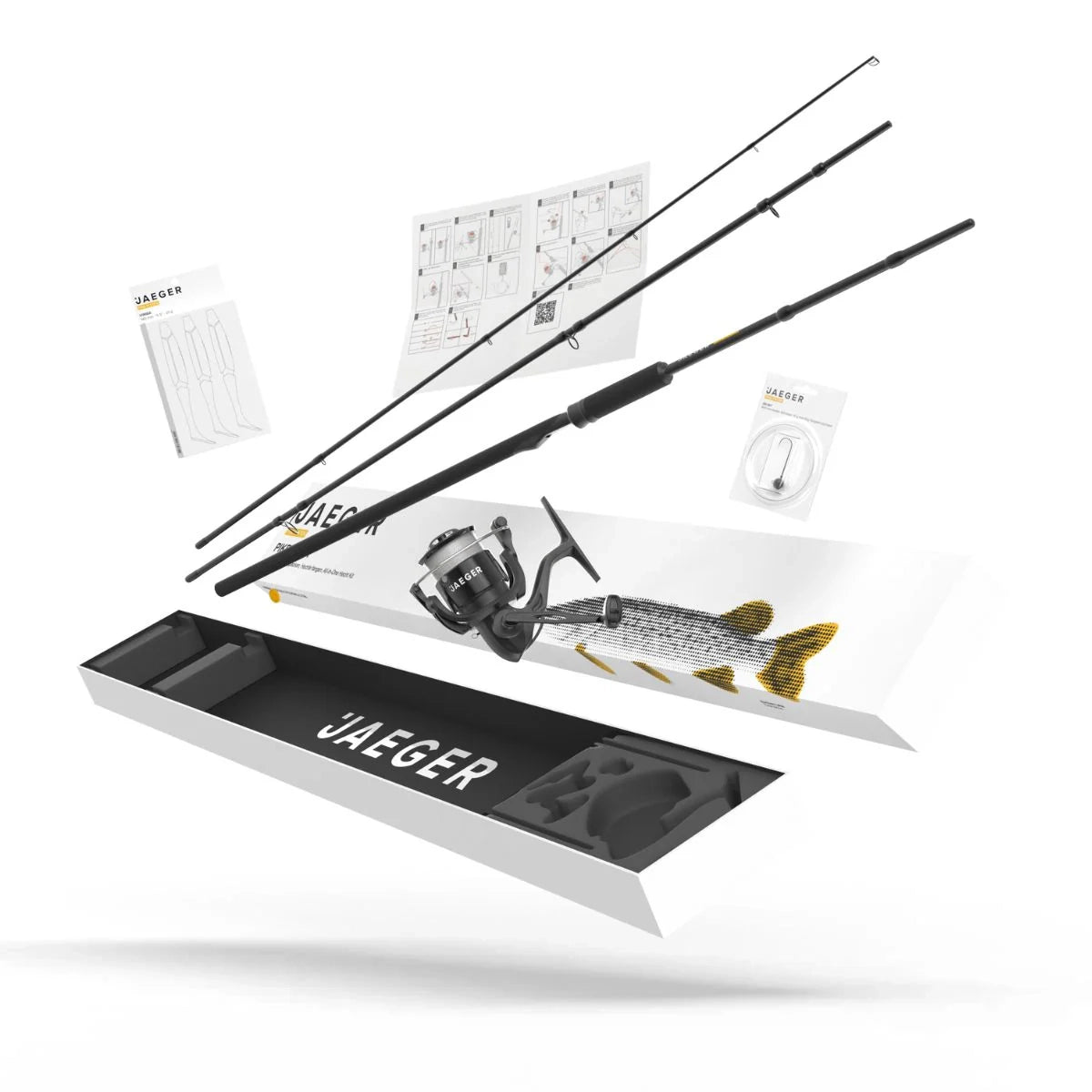 Pike Go Kit 2 Hecht Starter Combo Jaeger fishing