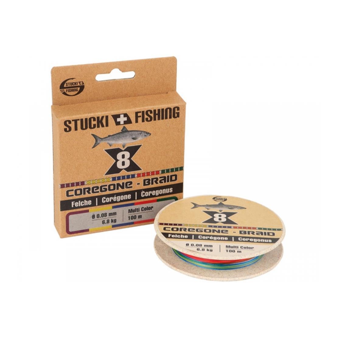 Coregone X8 Braid Felchenschnur Angelschnur Stucki Fishing   