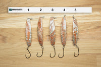 Goldfisch Premium Perlmutt-Spange 10cm  Perlmuttspangen.ch   
