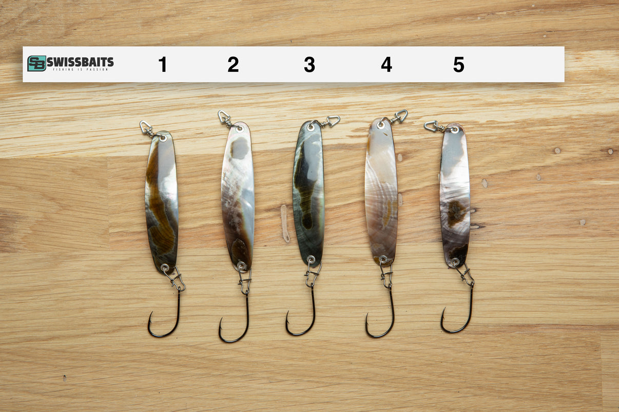 Onix Premium Perlmutt-Spange 8cm  Perlmuttspangen.ch   