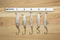 Rainbow Premium Perlmutt-Spange 8cm  Perlmuttspangen.ch   