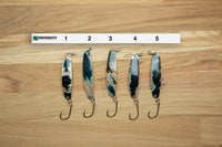 Turmalin Premium Perlmutt-Spange 8cm  Perlmuttspangen.ch   