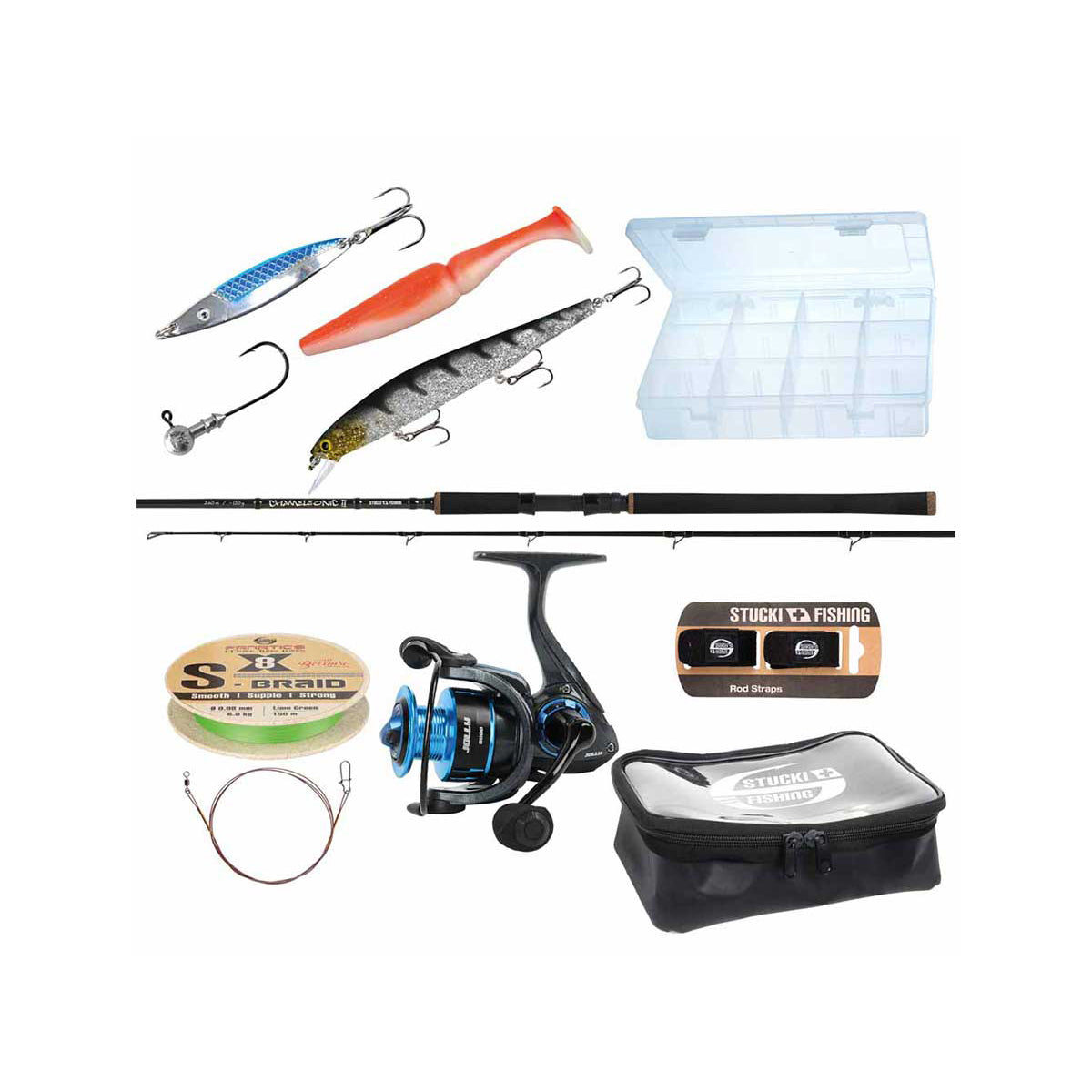 Hecht Spin Combo Starter-Set Stucki Fishing