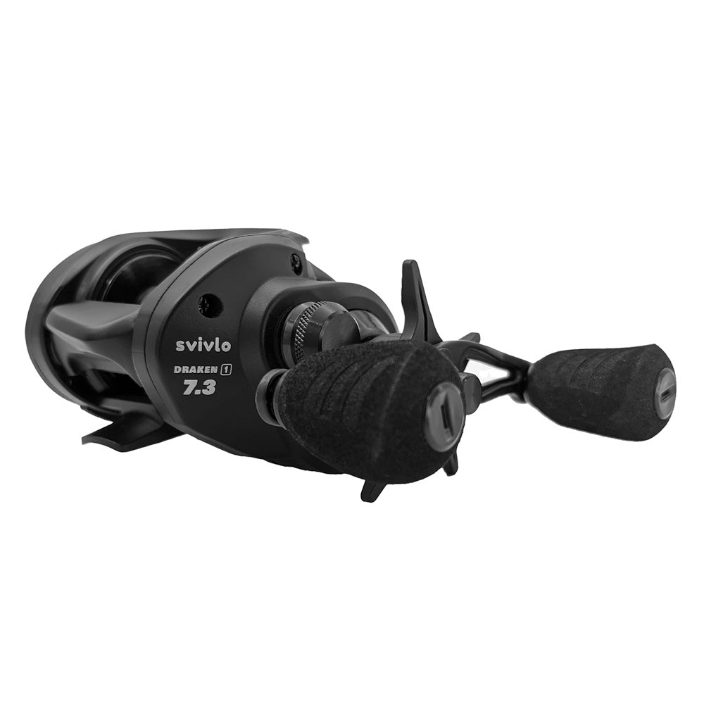 Svivlo Draken 1 LH Baitcaster Rolle Svivlo