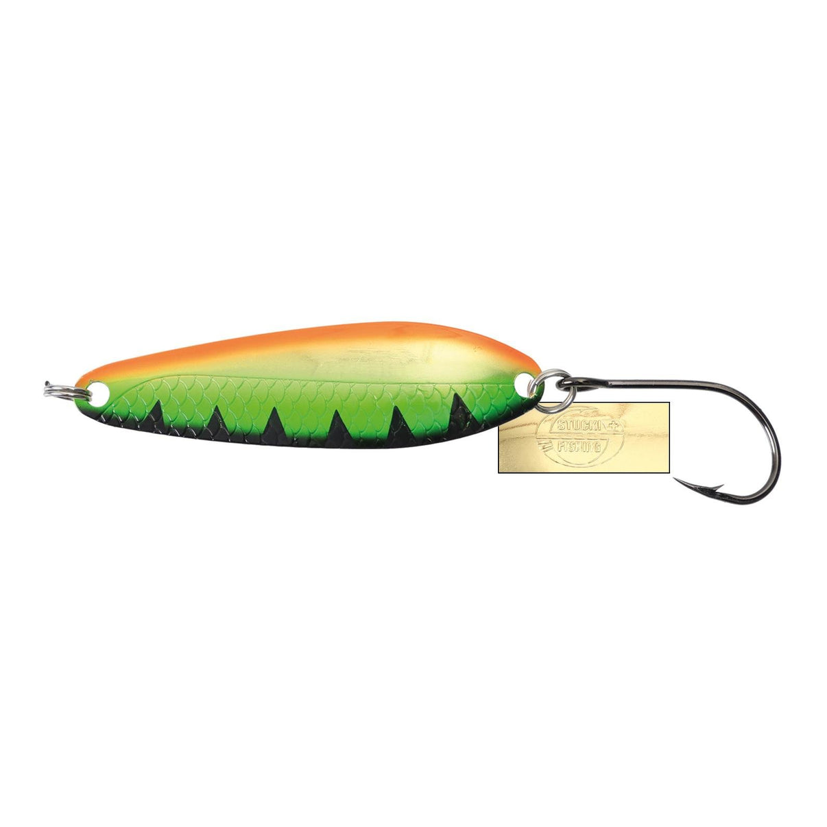 Trout Hunter Schlepplöffel  Stucki Fishing 76mm Perch 