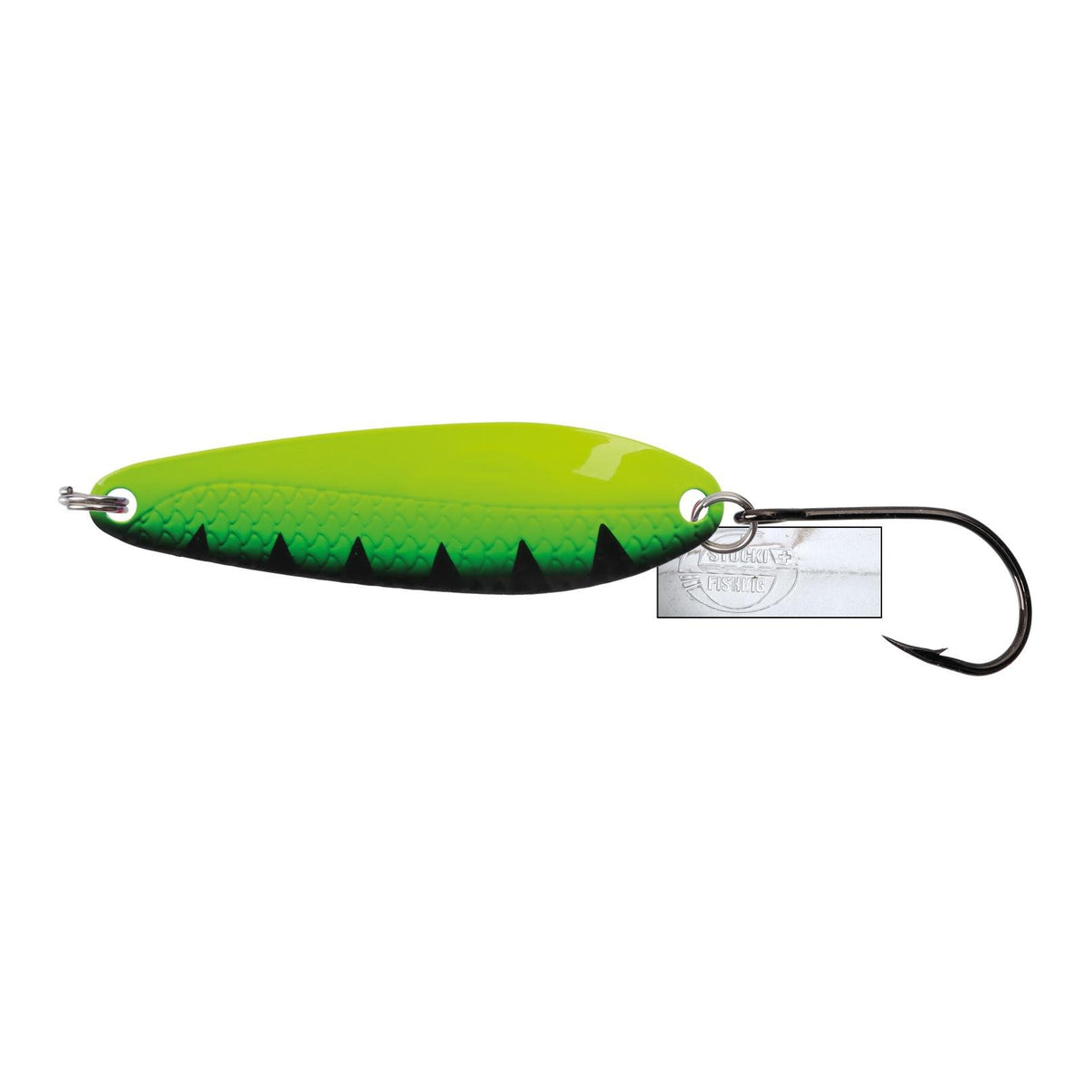 Trout Hunter Schlepplöffel  Stucki Fishing 76mm Chartr. 