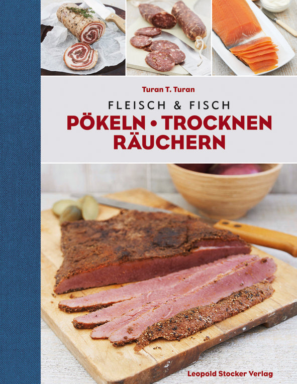 Buch: FLEISCH & FISCH. Pökeln, Trocknen, Räuchern  Swissbaits.ch   