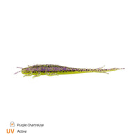 Zeck Shaky Sneaker 6cm Zeck Fishing Purple Chartreuse