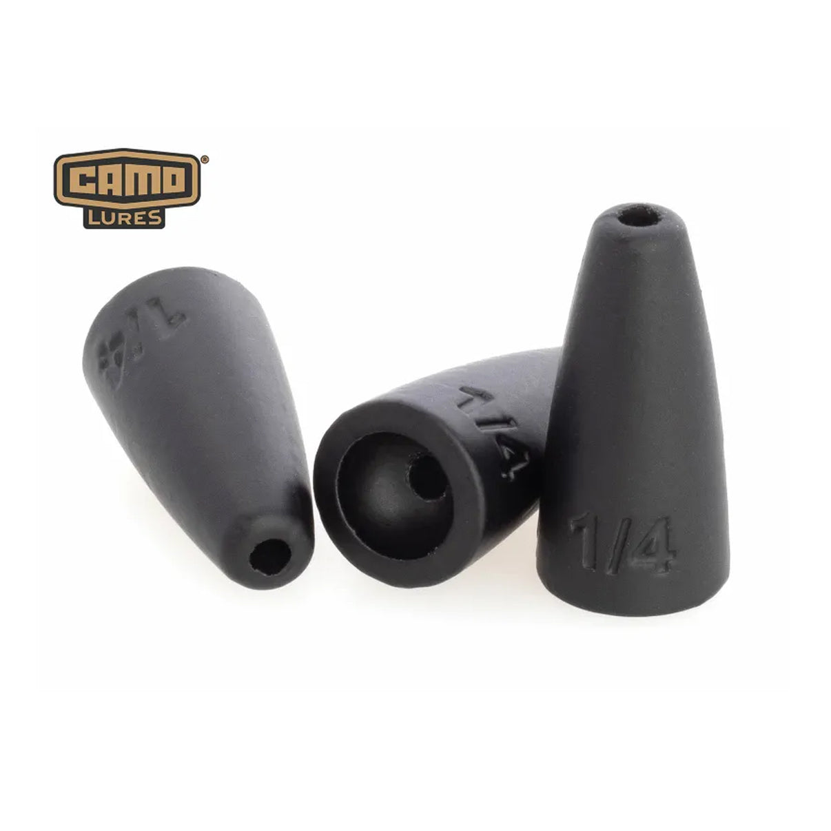 Bullet Weight Black  Camo Lures   