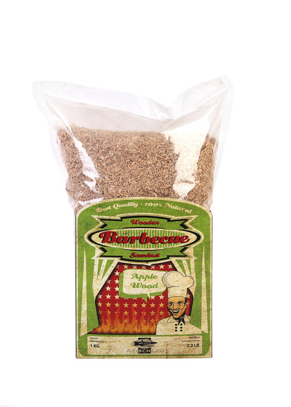 Axtschlag Sawdust Räuchermehl Apple Wood Apfel 1Kg  Axtschlag   