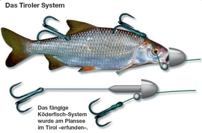 Tyroler System montiert  Stucki Fishing   