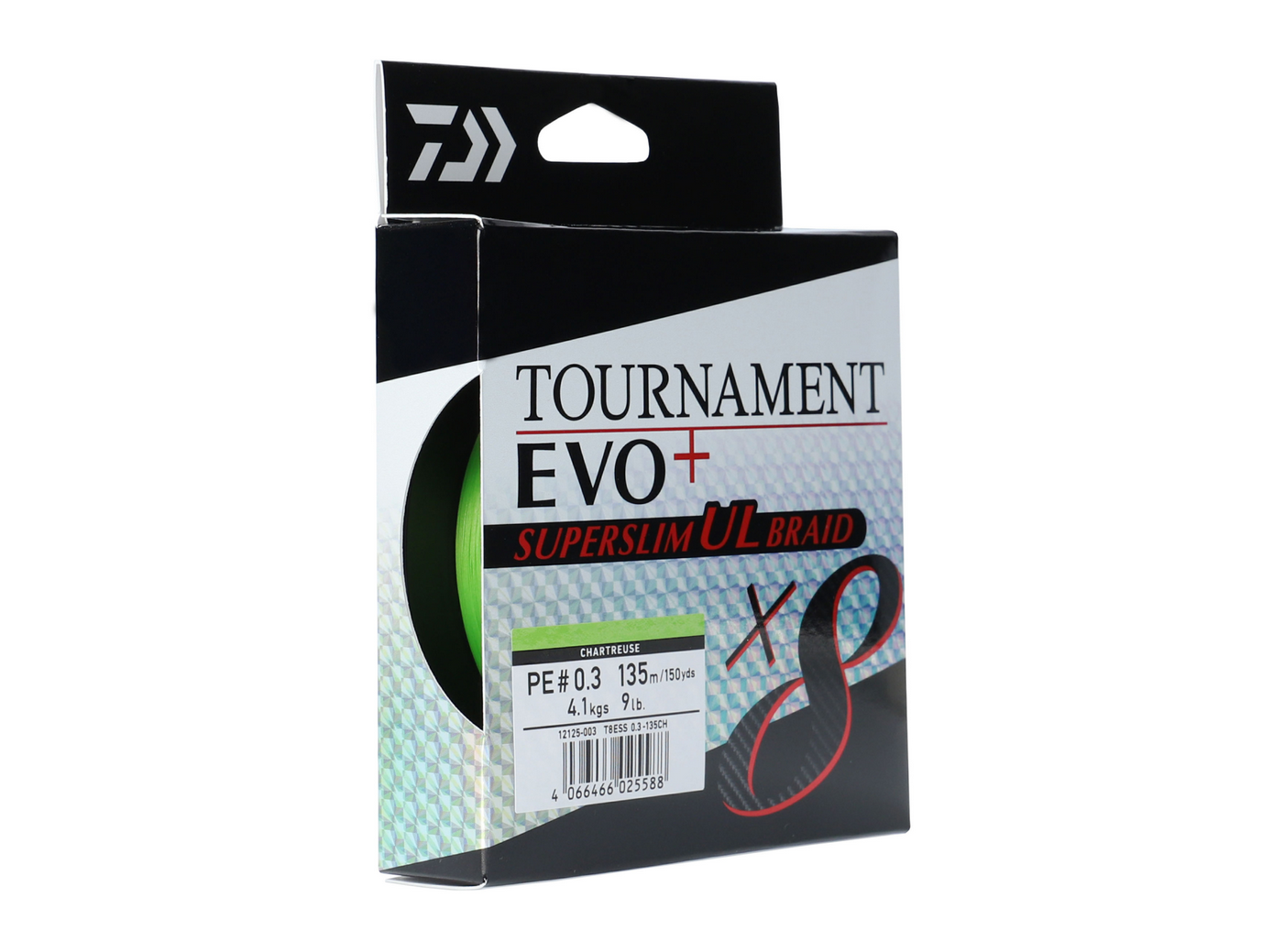 Daiwa Tournament X8 Braid EVO+ SUPERSLIM UL 135m  Daiwa   